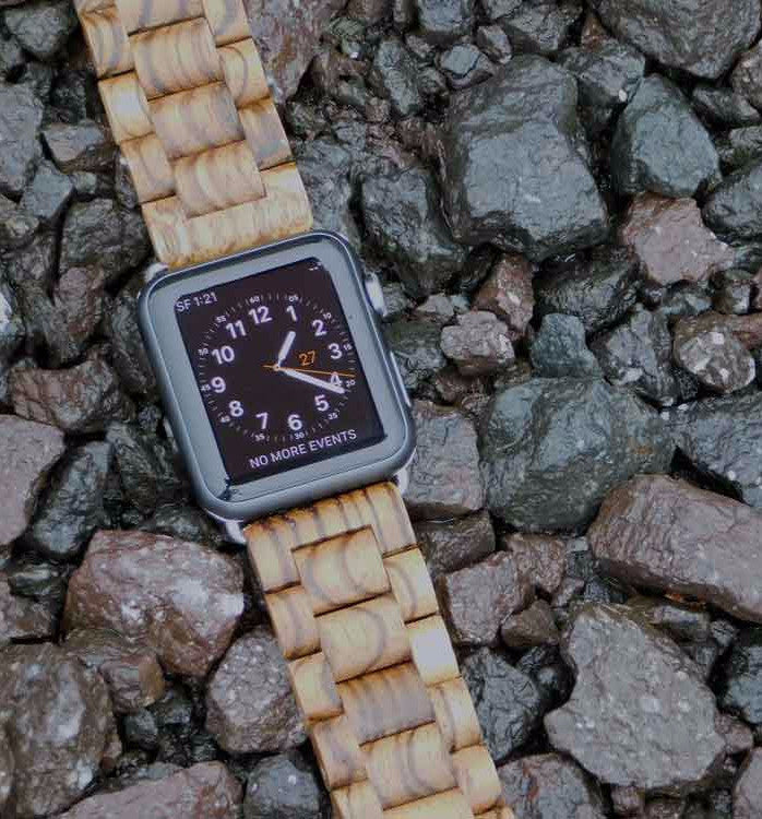 Apple Watch - Gabonese Zebrawood